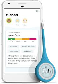 Amazon.com: Kinsa Smart Thermometer for Fever - Digital Medical Baby, Kid  and Adult Termometro - Accurate, Fast, FDA Cleared Thermometer for Oral,  Armpit or Rectal Temperature Reading - QuickCare: Health & Personal Care